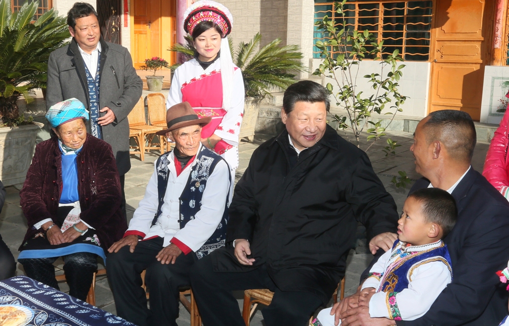 2015年1月19-21日，中共中央总书记、国家主席、中央军委主席习近平考察云南